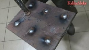 Кронштейн для 2х стороннего цилиндра Т25. Как сделать самому, его размеры и установка на Балку