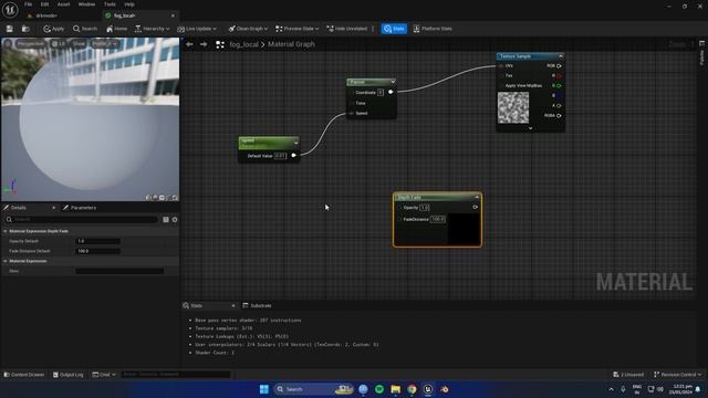Create a Local Fog in Unreal Engine 5 using Blueprints Easy Method #unrealengine