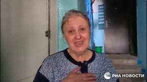 Как российские войска встречают в Северодонецке