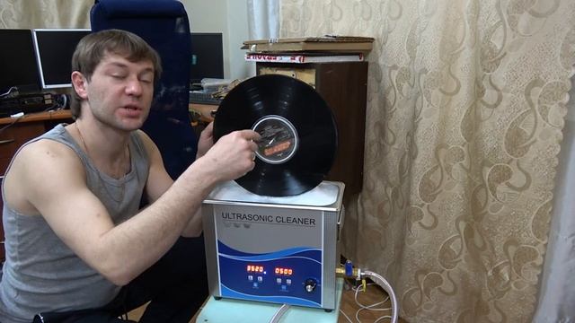 Мойка винила ультразвуком. Этапы. Сравнение результата смотреть онлайн