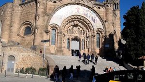 Барселона,Тибидабо. Жуткий ветер, невероятная красота.Лучший тапас бар в Барселоне