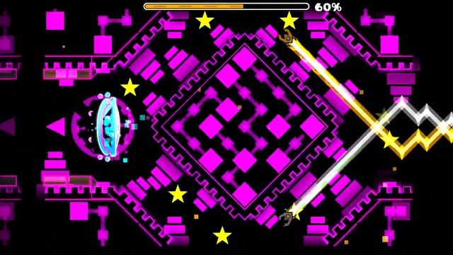 Geometry Dash Tiny Tunes by JerkRat (Daily level #278) all coins смотреть онлайн