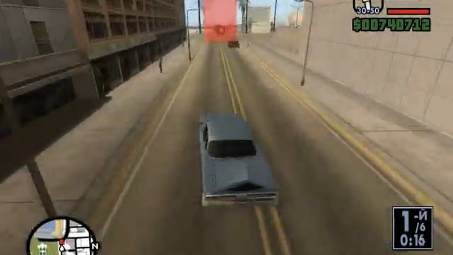 Прохождение игры Gta San Andreas миссия 14:большие ставки