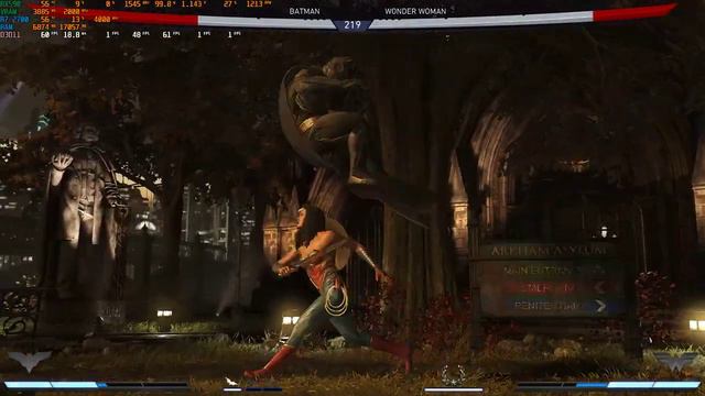 Injustice2 1080 low on ryzen 7 - 2700 + RX590 + 16GB RAM смотреть онлайн