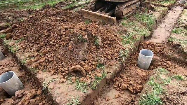 Свайно-ростверковый фундамент.Бурение отверстий смотреть онлайн