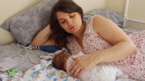 VLOG Новорожденный ребёнок: как проходит наш день