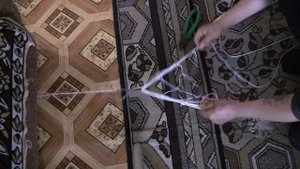 How to make a HAMMOCK /// Гамак своими руками /// Как вязать сеть