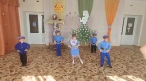 Детский  танец на Масленицу.