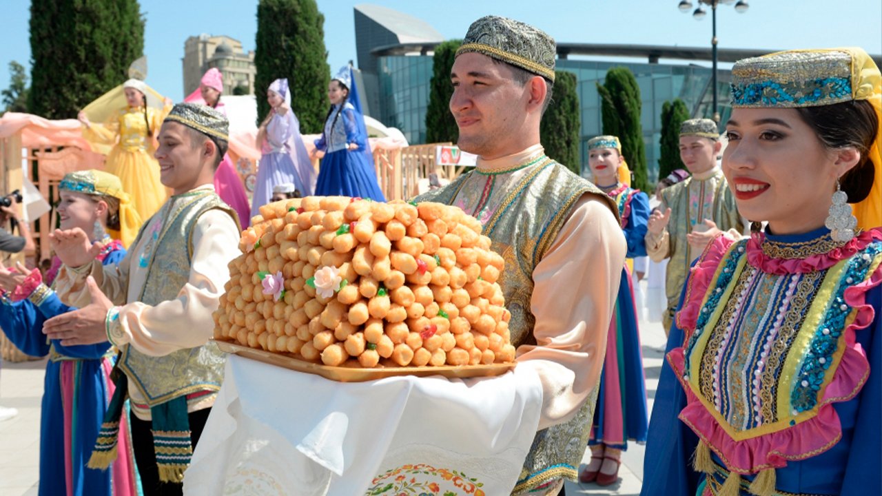 Сабантуй татарский праздник в Самаре