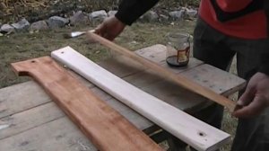 Обработка деревянных деталей яхты