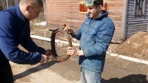 "как заготовить вязальную проволоку". армирование от А до Я. как построить дом