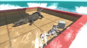 Spikes, Cannon and Crocodile Trap - Animal Revolt Battle Simulator