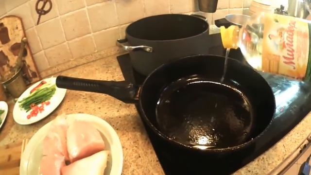 ОЧЕНЬ ВКУСНО? ЖАРЕНЫЙ РИС с ОВОЩАМИ ?по КИТАЙСКИ.VERY TASTY FRIED RICE With VEGETABLES In CHINESE.