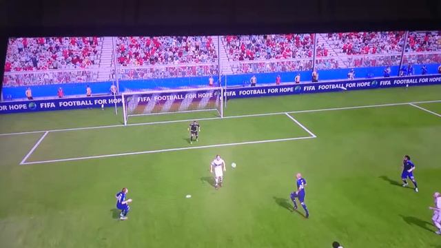Гол через себя в fifa 16 смотреть онлайн