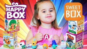 Распаковка Happy Box and Sweet Box