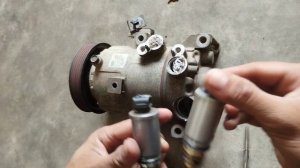 HYUNDAI CRETA AC COMPRESSOR VALVE CHANGE
