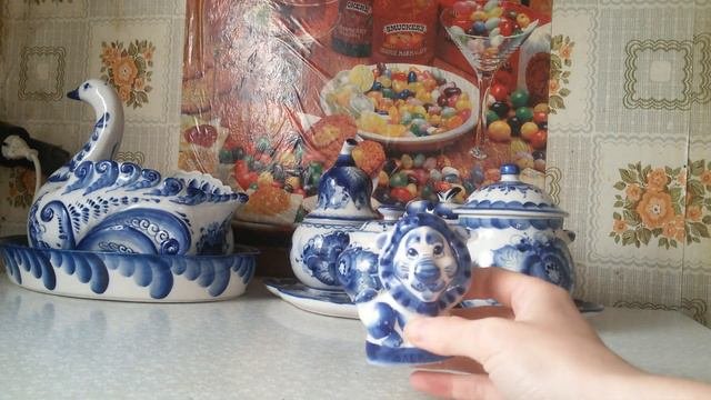моя коллекция гжель