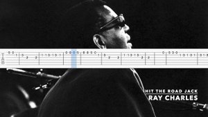 Hit the road Jack - Ray Charles (Guitar Tab/Tutorial)