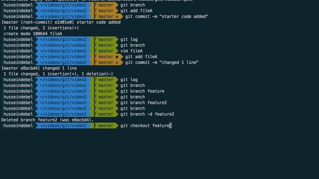 Git 3 Git Branching branch, checkout смотреть онлайн