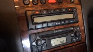 Разблокировка магнитолы на Mercedes Benz W210