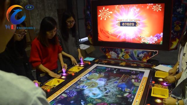 Fortune Light fish game table with jackpot for 2 screen смотреть онлайн