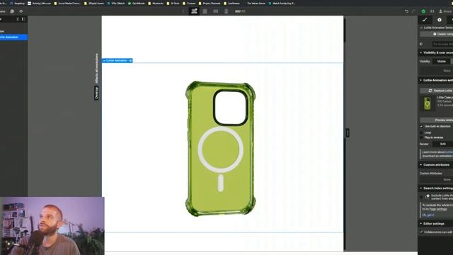 Website Animation | Lottie from Blender to Webflow