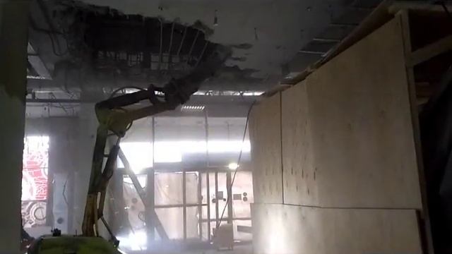 Демонтажный робот примеры работ.
