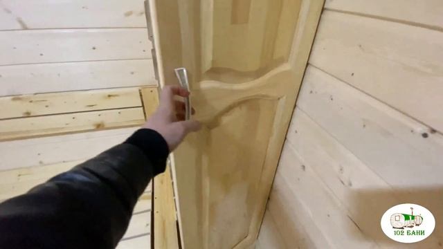 Баня-бочка Негабарит Танк 5 на 3 от компании 102 Бани. Шикарная!!! В ней жить можно!