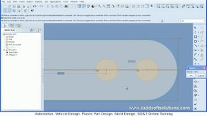 Pro Engineer (Pro E) Wildfire 5.0 Basic Beginner Part Modeling Tutorial