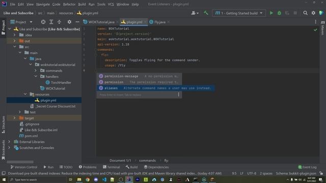 Commands - Minecraft Plugin Development Ep. 4 (2022) смотреть онлайн