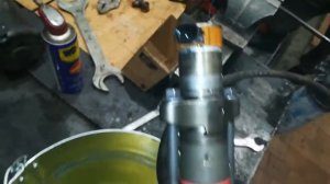 Самодельный стенд для проверки форсунок HEUI Caterpillar двигателя С9(2)