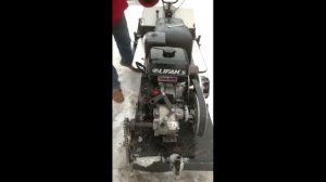 Обзор на миниснегоход (мотобуксировщик) Бурлак ЕГЕРЬ 15 л.с. Мои доработки, изменения.