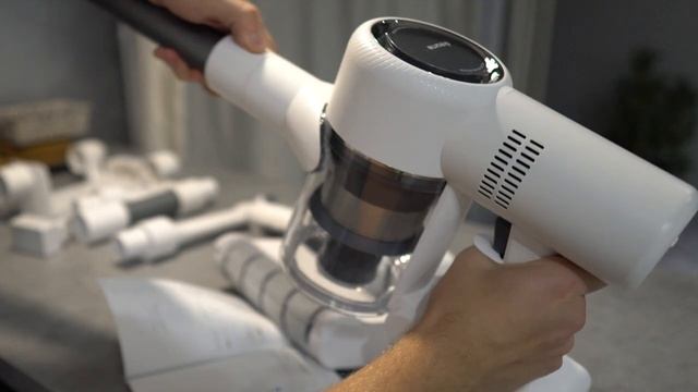 Беспроводной пылесос Xiaomi Dreame V10 Vacuum Cleaner сравнение с Samsung смотреть онлайн