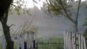 Село.Рассвет вначале мая