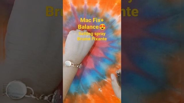 Mac fix+ Balance setting spray Brume Fixante review #shorts #mac #makeup #review #redseamall #ksa