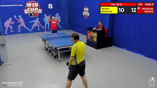 03:00 Романюк Евгений (3:1) Бойчук Владимир стол 5 ЮГ-6 08.08.22 смотреть онлайн