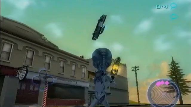 Destroy All Humans! PlayStation 2 Gameplay - Alien rampage смотреть онлайн