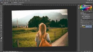 How to use Rotate View Tool in Photoshop