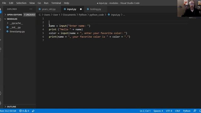 Python for Beginners: Input Function