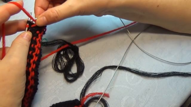 Вязание спицами тапочки -следки #40 смотреть онлайн