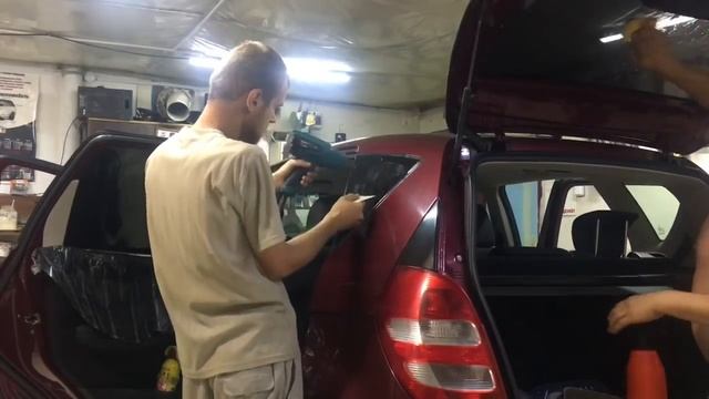 Тонируем Mercedes A150
