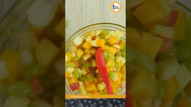 Fruit Custard Trifle -Short Ramadan Special  Recipe By Food Fusion