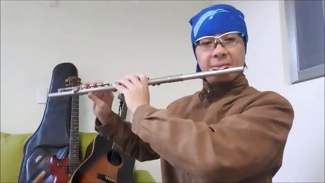 Theodore Bikel-Edelweiss(小白花)-長笛Flute練習03(cover-by 任閒騎miraclemaryboy)E調 смотреть онлайн