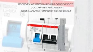 ABB DS202 AC-C25/0,03A Дифференциальный автоматический выключатель 2CSR252001R1254