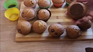 Пасхальные кексы с кусочками шоколада Кексы на кефире ЛЕГКО и ВКУСНО