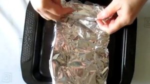 Куриная грудка, запечённая в фольге