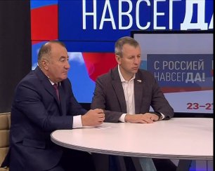 Павел Пилавов и Алексей Волоцков в телерадиомарафоне "Референдум - 2022". 26.09.2022