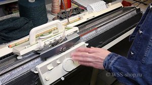 ФАБРИЧНЫЙ КРАЙ. Вязание с помощью круговых рядов. Урок машинного вязания