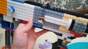 пистолет пулемёт мп 40 из лего(pistol machine gun mp 40 made of lego)
