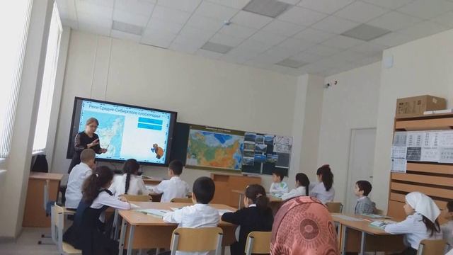 урок в 4бкл. Окружающий мир.
(Махмудова А.Т.)